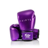 นวมแฟร์เท็กซ์ Fairtex Metallic Boxing Gloves ***แถมฟรี กระเป๋าใส่นวม 1 ใบ*** Free 1 Bag