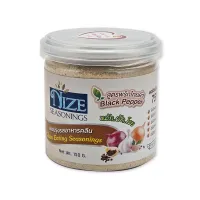 ไนซ ซีซันนิ่ง ผงปรุงรส สูตรพริกไทยดำ 150 กรัม - Nize Seasonings Black Pepper 150g