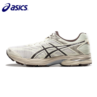 Asics รองเท้ากีฬากันกระแทกแบบคู่ใหม่,รองเท้ากีฬากันกระแทกแบบเจลฟลักซ์4ดูดซับแรงกระแทกรองเท้าวิ่งที่มีน้ำหนักเบาแบบย้อนยุค
