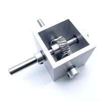 ☃❆♚ 1:5 Turbine Worm Gear TransmissionRight Angle Reverse Box Gearbox 90-Degree Angle Reducer 8mm Corner Device