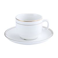 Genuine Original High-end High-value light luxury coffee cup European coffee cup saucer English teacup with spoon home coffee cup saucer spoon set