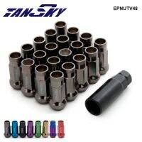 TANSKY - EPMAN Racing V48 20PCS EXTENDED WHEELS TUNER LUG NUTS OPEN END M12x1.5 Or M12X1.25 EPNUTV48 Nails  Screws Fasteners