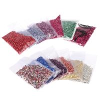 Metallic Glass Glitter Sprinkles Fake Gold Stone Flakes For Resin Jewelry Making