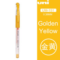 10pcslot Uni UM-151 Color Gel Pen 0.38mm Bullet Student Writing Office Signature Pen 20 Colors Complete