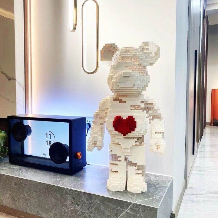 loose-9000pcs-บล็อคตัวต่อ-ตัวต่อเลโก้-55cm-ขนาดใหญ่-bearbrick-ตกแต่งในร่ม-ของขวัญวันเกิด