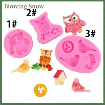 Cartoon Porous Butterfly Silicone Molds Pastry and Chocolate Cute