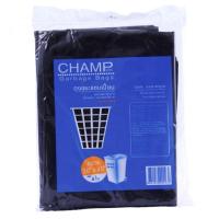 แชมเปี้ยน ถุงขยะสีดำ ขนาด 36 x 45 นิ้ว 8 ใบถุงขยะ-ถังขยะอุปกรณ์ทำความสะอาด