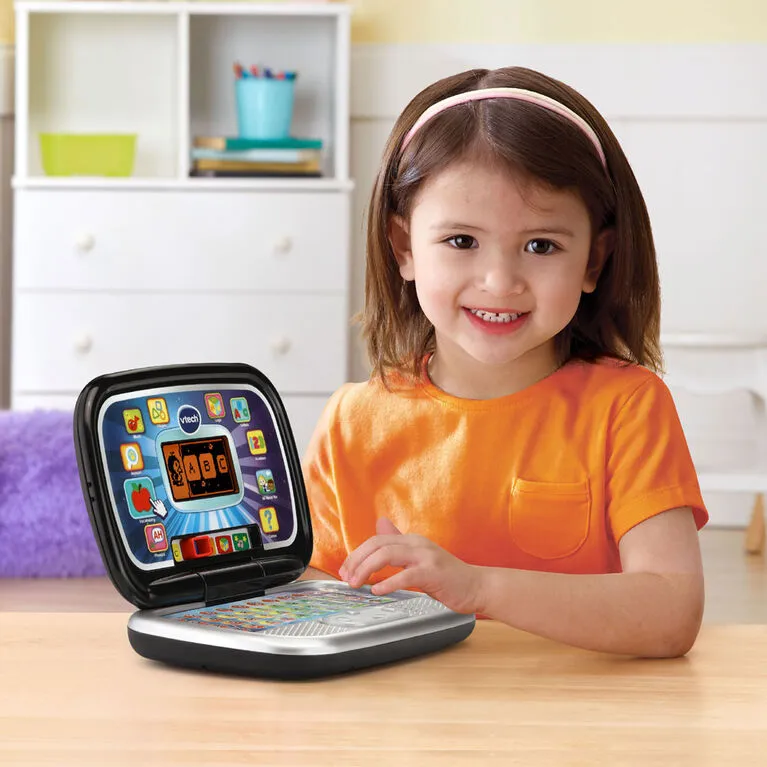 VTech My Laptop Kids Toy, 4-Directional Mouse, 30 Educational Activities, 5  Progressive Learning Categories, Orange