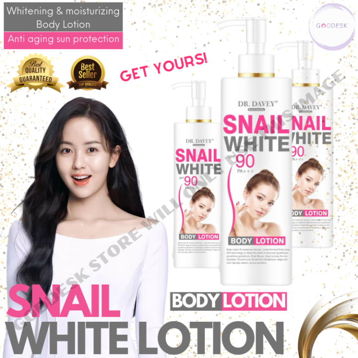 Snail White Body Peeling Lotion Original whitening Lotion With Collagen