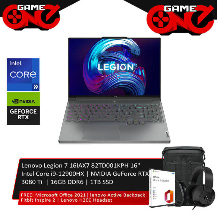 Lenovo Legion 7 16iax7 82td001kph 16 Intel Core I9 12900hx Nvidia