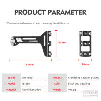 Promend Triathlon Seat Double-Kettle Bicycle Seat Mounting Bottle Holder Frame Toolkit Kettle Rack Adapter