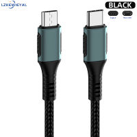 Lzkewieyal【100% Original】Type C ถึงไมโคร Usb สายชาร์จสายข้อมูล,Pd ชาร์จอย่างเร็วโอนถ่ายข้อมูล Transfer ที่มีฟังก์ชั่น Otg สำหรับ Macbook Samsung Xiaomi【cod】