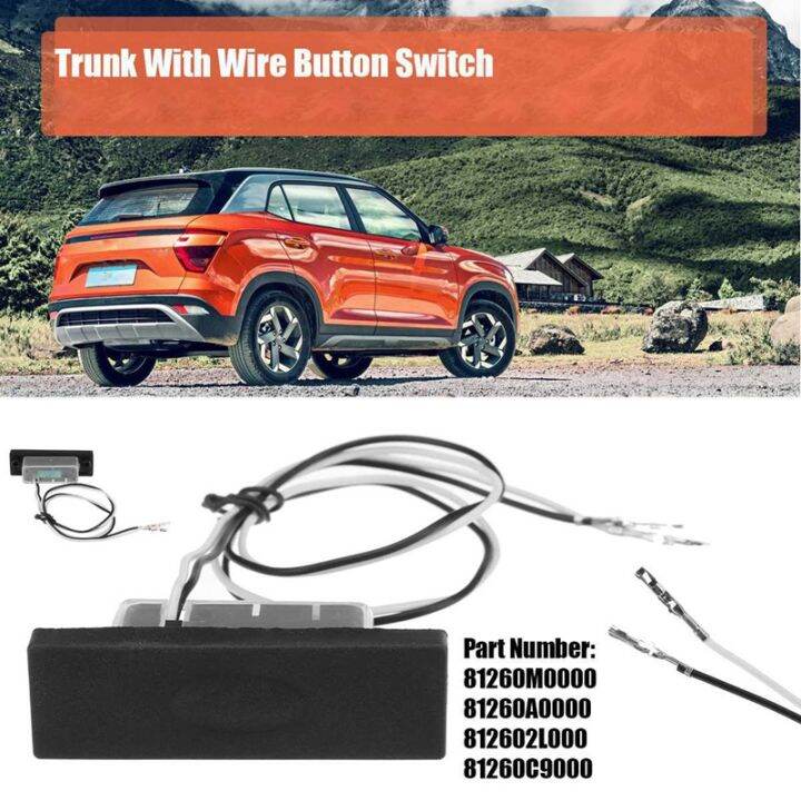 81260M0000 81260A0000 812602L000 Car Wire Rear Trunk Button Switch Fit ...