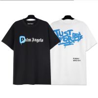 High Street Palm Angel new letter P graffiti LOGO letter print loose casual men and women short-sleeved T-shirt