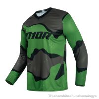 【hot】❈♣▨  MTB Racing Jerseys Clothing Dry Motorcycle Sleeve Mountain Downhill Cycling