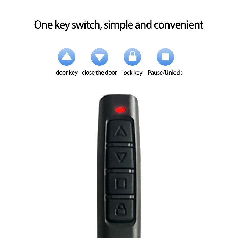[Ready stock] Auto gate Remote Control 330/433Mhz 4 Channel Garage Door Opener Remote Control Duplicator Clone Cloning Code Car Key