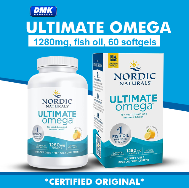 Nordic Naturals, Ultimate Omega Fish Oil, 60 Soft Gels Lazada PH