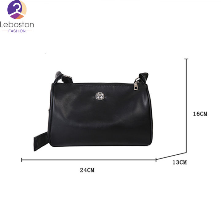 leboston-กระเป๋า-กระเป๋า-messenger-ผู้หญิงเทียมหนัง-pu-ซิปหัวเข็มขัดออกแบบกระเป๋าสะพายกระเป๋าถือ