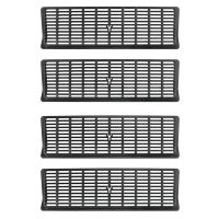 Air Vent Cover, Air Flow Vent Grille for 2021 2022 Tesla Model Y Rear Seat Air Condition Outlet - 4 Pack Black