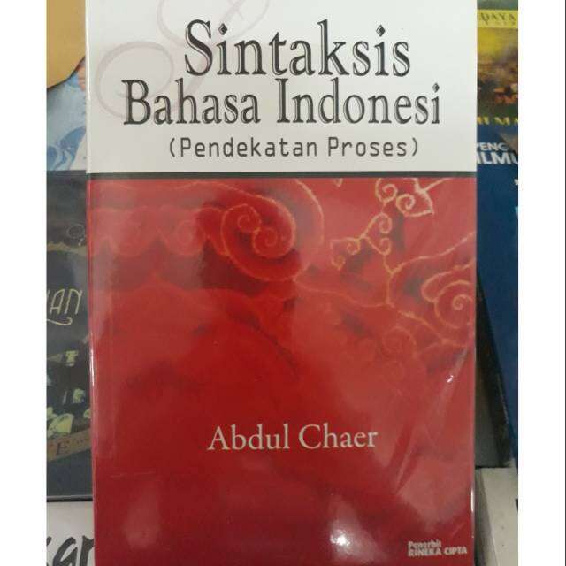 SINTAKSIS BAHASA INDONESIA BY ABDUL CHAER | Lazada Indonesia