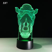 Animal Series Night Light for Bedroom Art Deco Neon Sign Led USB Modern Lamp Lamps Table Lights Desk Bedside Marriage Dekoration