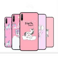 Black อ่อนนุ่ม ซิลิโคน เคสโทรศัพท์ หรับ iPhone XR 7 6s 6 11 5s XS 5 8 SE Max Plus X Pro H-160 Unicorn