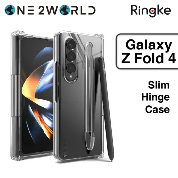 Ringke Slim Hinge [Complete Hinge Protection] Compatible with Samsung Galaxy Z Flip 4 5G Case (2022) Transparent Anti-Yellowing Solid Cover, Simple