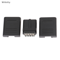 Witkitty 1ชุดสำหรับ NGC SNES N64 Connector สายชาย12Pin ตัวเชื่อมต่อหลาย/ปลั๊ก AV ซ่อม DIY สำหรับปลั๊กไฟขนาดติด