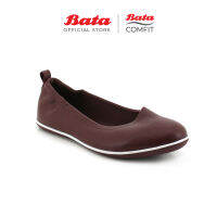 *Bata Comfit รองเท้าบัลเล่ต์ สีแดง สําหรับผู้หญิง 5015006