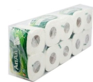 Lốc 10 cuộn giấy vệ sinh cuộn An An Loại 2