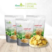 Combo 3 packs of dried bananas - Green Chips