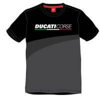 2023 Moto Gp Ducati lightCorse 2017 ใหม่ คอร์สแทรก 1736003 เสื้อยืด ผ้าฝ้ายแท้ ขนาดเล็ก สีดํา สําหรับผู้ชาย DX QC7311536