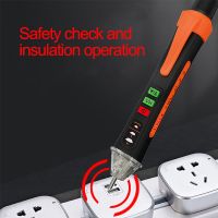 【jw】✐✵ New Non-Contact Voltage Tester 12-1000V Detector Sound Alarm Indicator With Flashlight