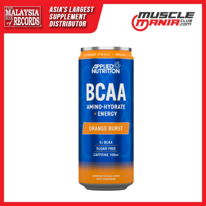 BCAA + Caffeine Energy Drink (1 can) Lazada