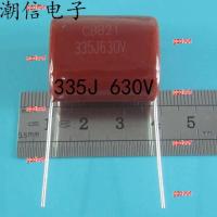 gzdvwf 2023 High Quality 5pcs CBB21 Capacitor 335J 3.3UF 630V Pitch: 27MM brand new nett price can be bought directly