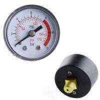 【YD】 Air Compressor Pneumatic Fluid Pressure Gauge 0-12Bar / 0-170PSI X7YF