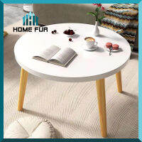 Home Fur โต๊ะกลมนั่งพื้น โต๊ะกาแฟ โต๊ะญี่ปุ่น ทรงเตี้ยขนาดเล็ก สไตล์มินิมอลสุดๆ ???