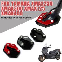 สำหรับ YAMAHA Xmax300 X Max 300 XMAX250 XMAX 250 125 400รถจักรยานยนต์ด้านข้างยืน E Nlarger แผ่นขาขยาย Pad สนับสนุนชิ้นส่วน