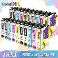 【Itian Pavilion】 YOUNGINK 18XL ตลับหมึกสำหรับ Epson 18 XL Expression Home XP-205 XP-215 XP-225 XP-305 XP-312