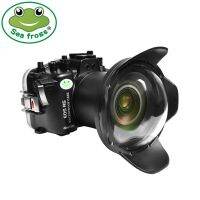 Seafrogs เคสกันน้ำสำหรับ Canon EOS กล้อง R5ชุดอุปกรณ์ถ่ายภาพดำน้ำใต้น้ำ