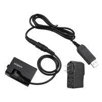 Andoer ACK-E10 5V USB Dummy แบตเตอรี่ DC Coupler (เปลี่ยนสำหรับ LP-E10) power Adapter ใช้งานร่วมกับแคนนอน EOS Rebel T3/T5/T6/T7/T100/Kiss X50/Kiss X70/1100D/1200D/1300D/2000D/4000D