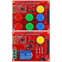 2.4กรัมไร้สายสวิทช์การควบคุมระยะไกลคณะกรรมการการประเมินผลชุด6ช่องส่งสัญญาณและตัวรับสัญญาณโมดูล DIY โดยไม่ต้องการเขียนโปรแกรม