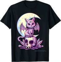 Cute Creepy Pastel | Wiccan  | Pastel Goth Men | Cat Skull Shirt | Wiccan Shirt - Cute - Aliexpress
