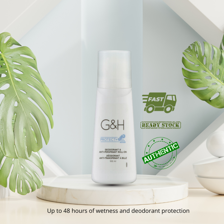 G&H PROTECT+ Deodorant & AntiPerspirant RollOn 100ml Lazada