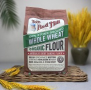 Bob s Red Mill  Bột Mì Nguyên Cám Hữu Cơ  Organic Whole Wheat  2.27kg
