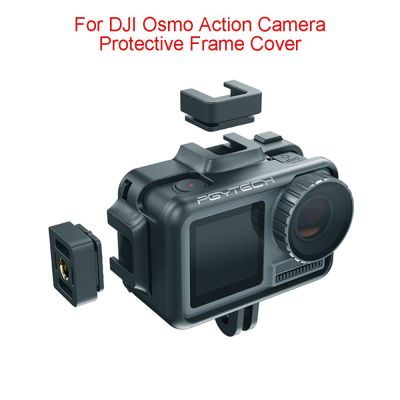 เคสป้องกันแบบมีเคสกันกระแทกอุปกรณ์ถ่ายภาพของเฟรม Ircbv โครงใส่กล้องกล้องกีฬาแอคชั่น DJI Osmo