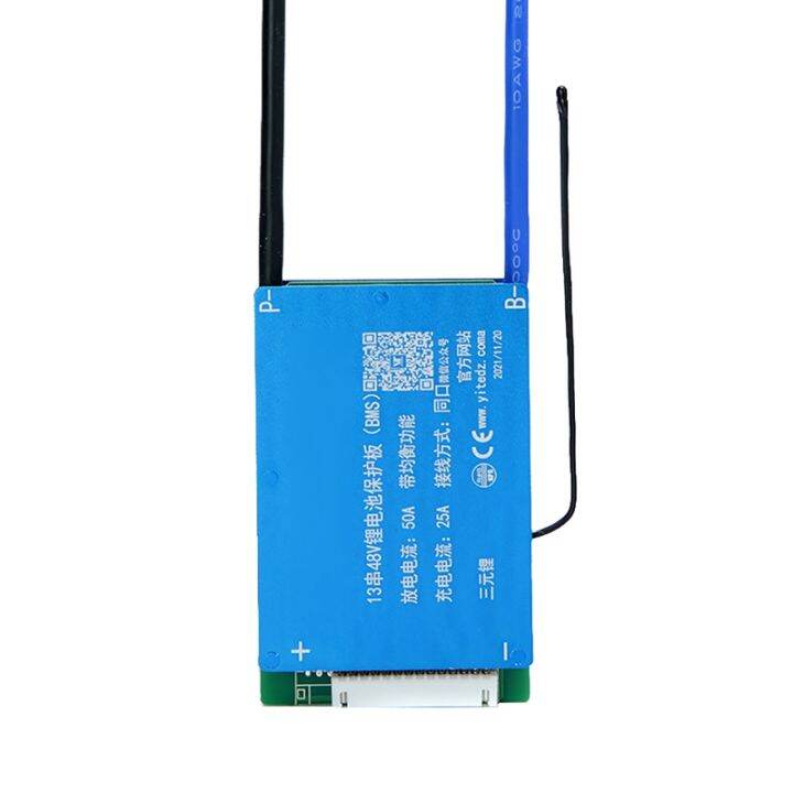 bms-17s-lifepo4-lithium-battery-management-pcb-protection-board-with-balanced-leads-for-18650-lifepo4