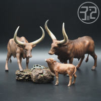 （READYSTOCK ）? Ancolavatussi Bull Cow Calf Collecta Me You He Simulation Farm Animal Model Toys YY
