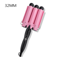 Professional Hair Curling Iron CeramicTriple Barrel Perm Splint Curler Wand Waver เครื่องมือจัดแต่งทรงผมTH