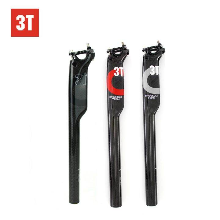 3T Super Strong Full Carbon Fiber+Alloy Cover Seatpost Mountain Bike
